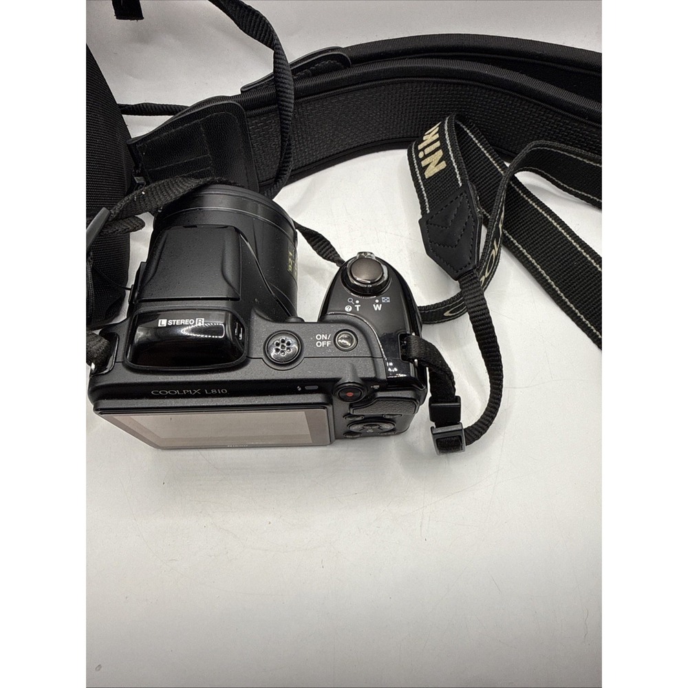 Nikon Coolpix L810 Optical Zoom Compact Digital Camera 4parts (untested) W/ Bag - Picture 9 of 12